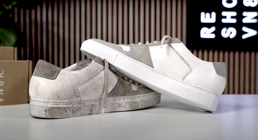 The Best Way To Clean White Common Project Bball Low Tops with Reshoevn8r