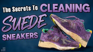 How to Clean Suede Sneakers: Restoring the Salehe Bembury x New Balance 991v2 with Vick Almighty