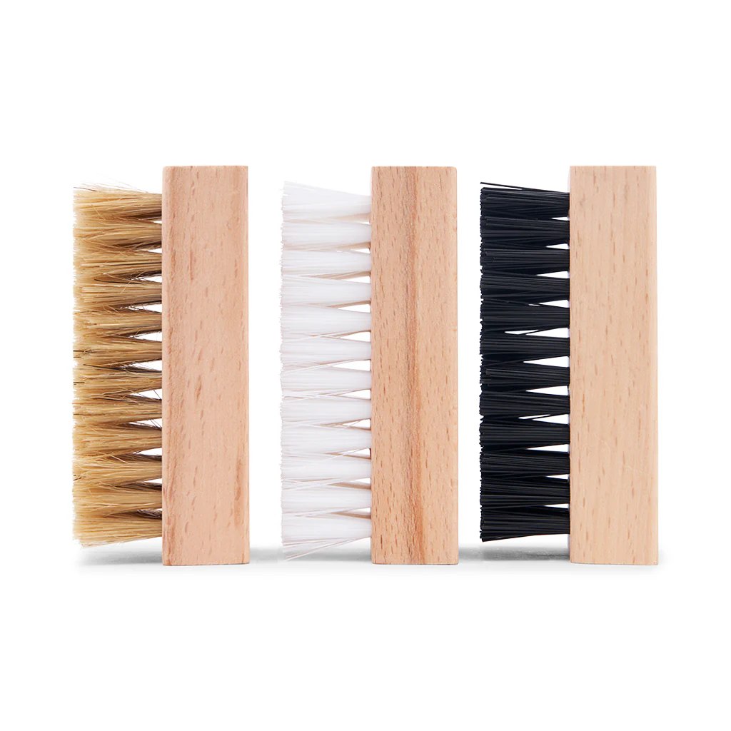 3 BRUSH SHOE CARE PACK