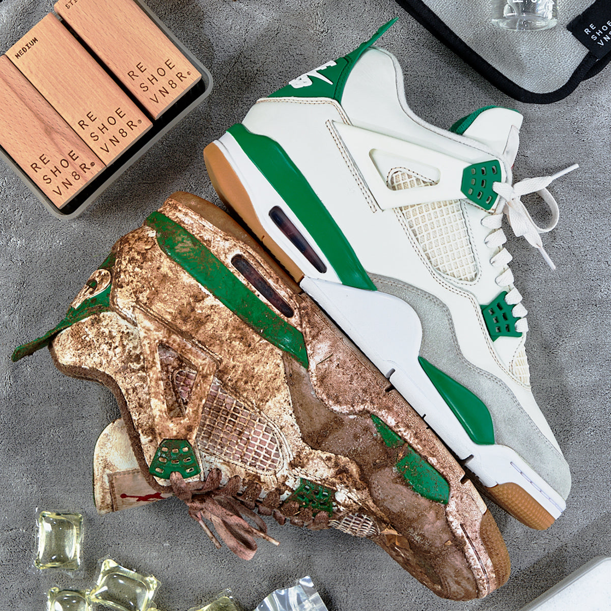 Restored sneaker